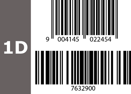 1D barcode example